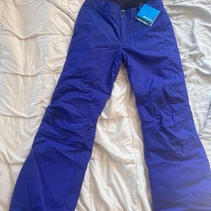 Columbia Blue Waterproof Snow Pants